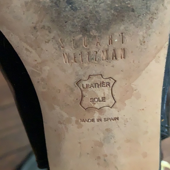 Stuart weitzman patent black flats - Picture 3 of 4